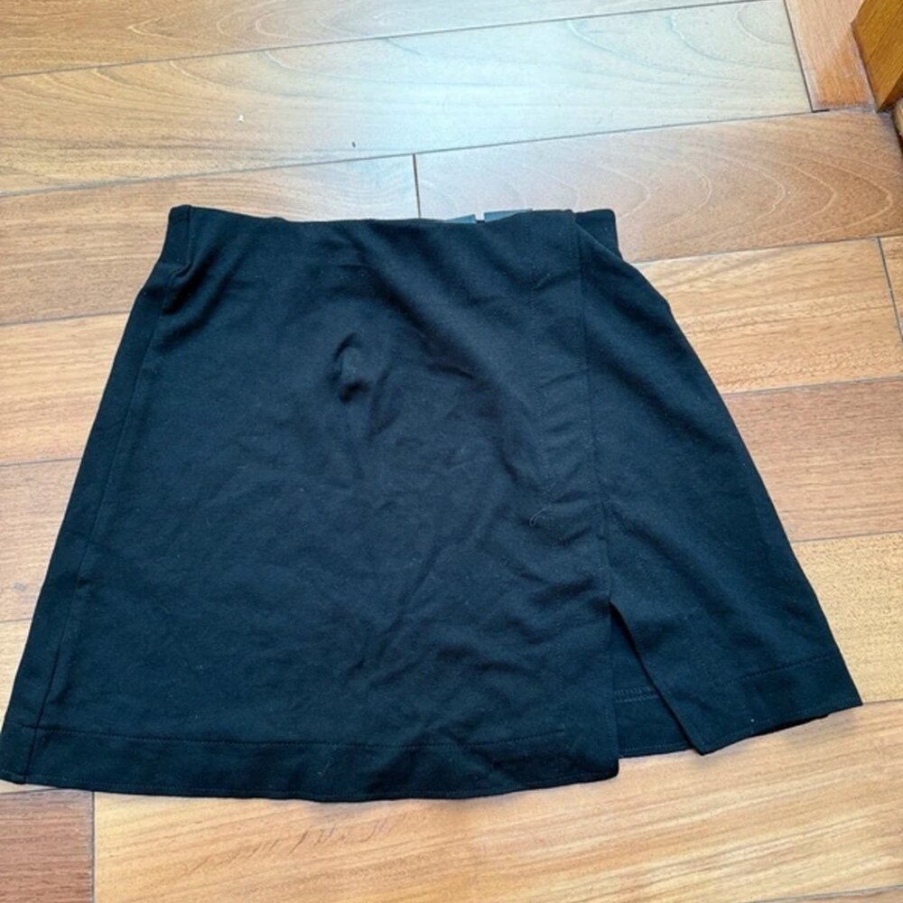 H&M mini skirt with slit